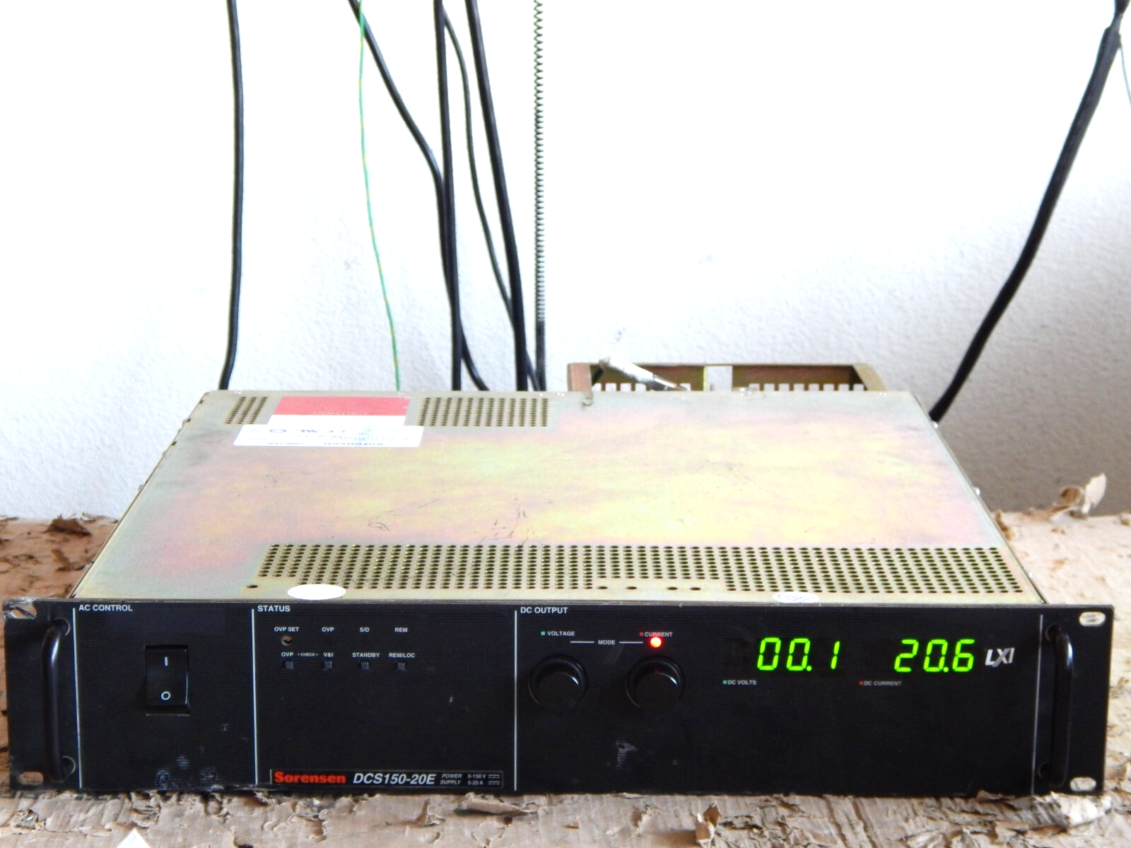 Ametek/Sorenson DCS150-20E M130 LX1 DC Power Supply 0-150V, 0-20A, 3kW Ametek/Sorenson DCS150-20E M130 LX1 DC Power Supply 0-150V, 0-20A, 3kW